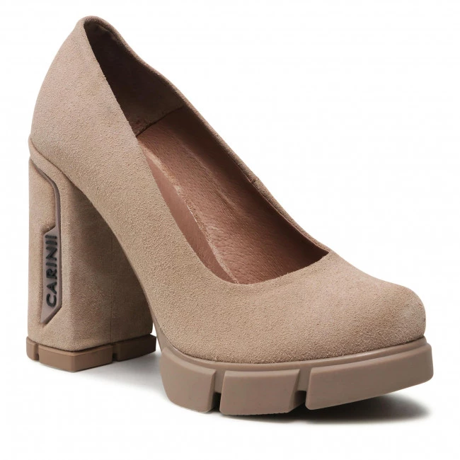 Chaussures Basses CARINII - B8454 O17-000-000-E36 Beige 1 Chaussures Basses CARINII - B8454 O17-000-000-E36 Beige