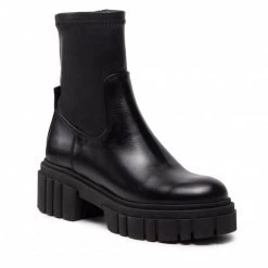 Bottes Et Autres Bottines CARINII - B8485 E50-000-000-F18 Noir