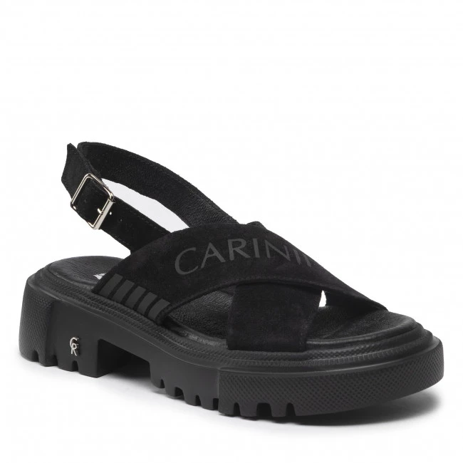 Mules Et Sandales Sandales CARINII - B8119 H20-000-000-F24 Noir 1 Mules Et Sandales Sandales CARINII - B8119 H20-000-000-F24 Noir