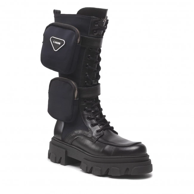 Bottes Et Autres Bottes CARINII - B8256 E50-000-000-E33 Noir 1 Bottes Et Autres Bottes CARINII - B8256 E50-000-000-E33 Noir