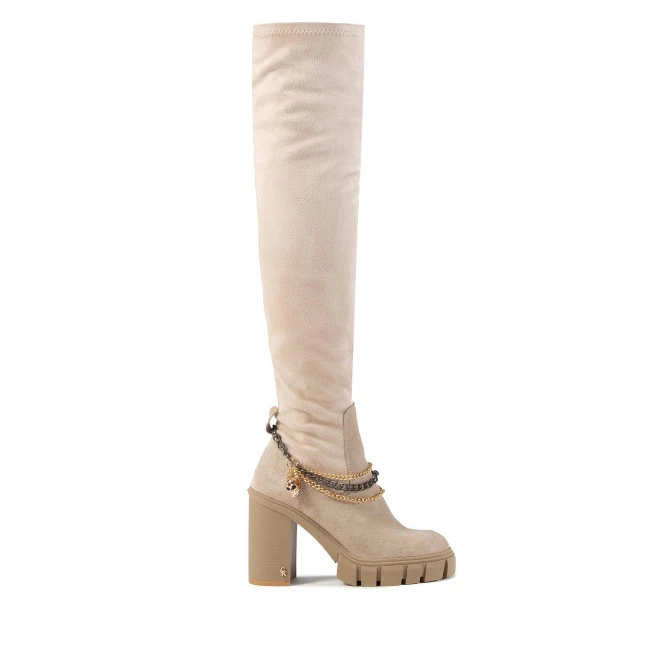 Bottes Et Autres Bottes CARINII - B8013 R30-000-000-E98 Beige 2 Bottes Et Autres Bottes CARINII - B8013 R30-000-000-E98 Beige – Image 2