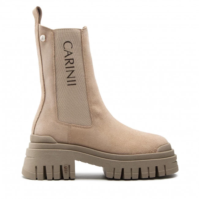 Bottes Et Autres Bottines Chelsea CARINII - B8337 O17-000-000-F38 Beige 2 Bottes Et Autres Bottines Chelsea CARINII - B8337 O17-000-000-F38 Beige – Image 2