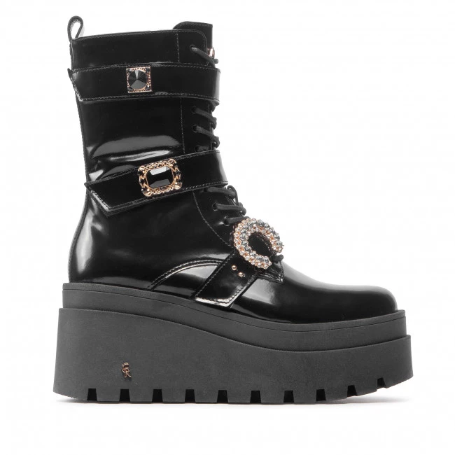 Bottes Et Autres Bottines CARINII - B8375 K41-000-000-E67 Noir 2 Bottes Et Autres Bottines CARINII - B8375 K41-000-000-E67 Noir – Image 2