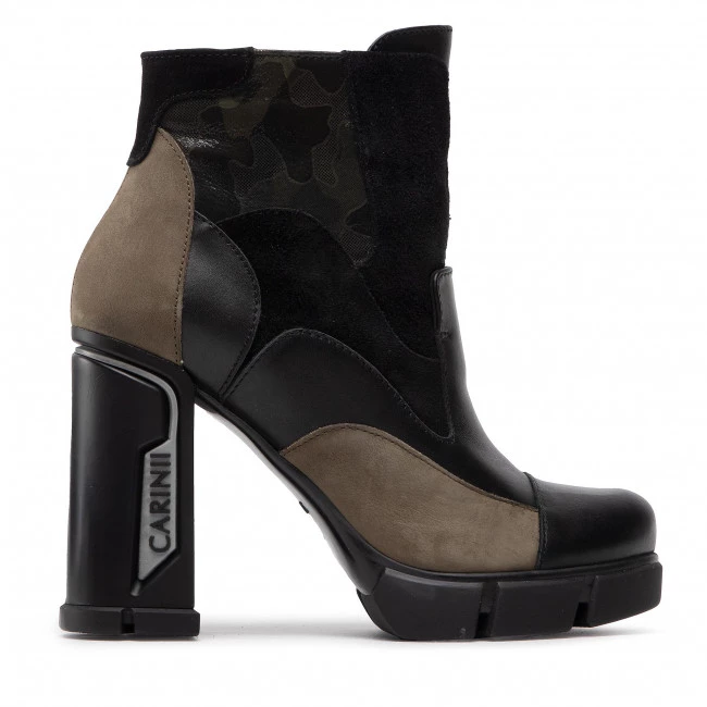 Bottes Et Autres Bottines CARINII - B8400 E50-I43-H20-E36 Noir, Vert 2 Bottes Et Autres Bottines CARINII - B8400 E50-I43-H20-E36 Noir, Vert – Image 2