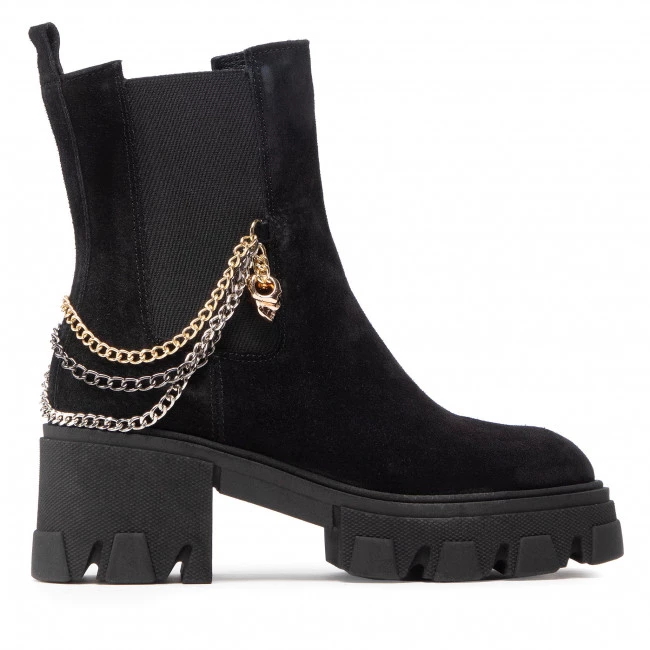 Bottes Et Autres Bottines CARINII - B8483 H20-000-000-F56 Noir 2 Bottes Et Autres Bottines CARINII - B8483 H20-000-000-F56 Noir – Image 2