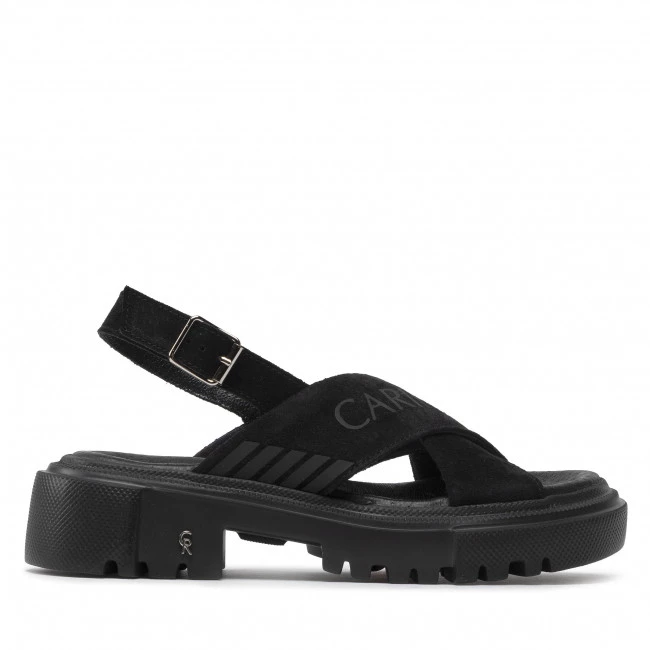 Mules Et Sandales Sandales CARINII - B8119 H20-000-000-F24 Noir 2 Mules Et Sandales Sandales CARINII - B8119 H20-000-000-F24 Noir – Image 2