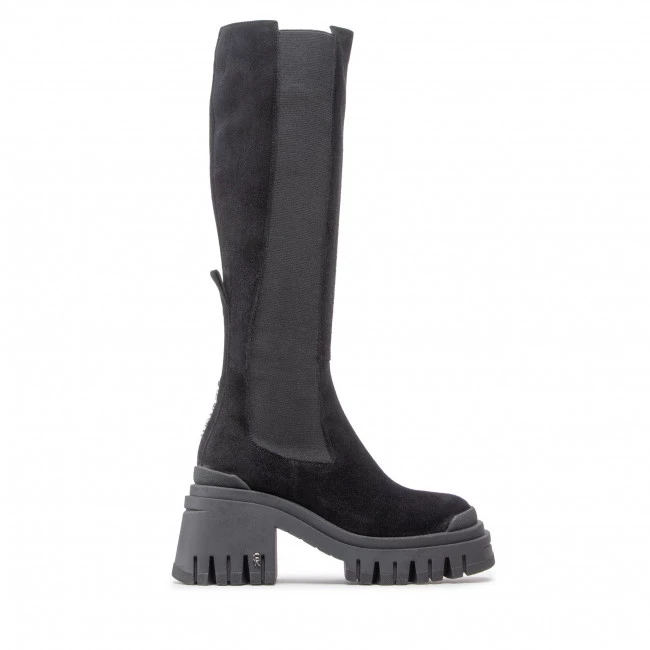 Bottes Et Autres Bottes CARINII - B8508 H20-000-000-F48 Noir 2 Bottes Et Autres Bottes CARINII - B8508 H20-000-000-F48 Noir – Image 2
