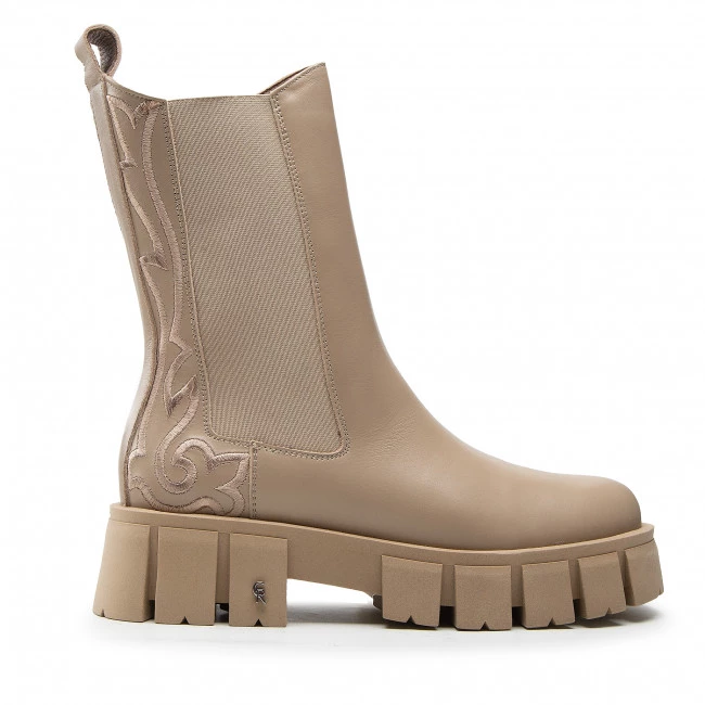 Bottes Et Autres Bottines Chelsea CARINII - B8593 R77-000-000-F57 Beige 2 Bottes Et Autres Bottines Chelsea CARINII - B8593 R77-000-000-F57 Beige – Image 2