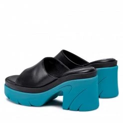 Mules Et Sandales Mules / Sandales De Bain CARINII - B7836 Noir Noir -Carinii Soldes 03 0000300166512 rz