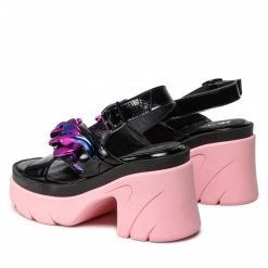 Mules Et Sandales Sandales CARINII - B7846 070-000-000-E90 Noir -Carinii Soldes 03 0000300166567 rz