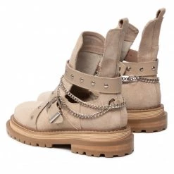 Bottes Et Autres Bottines CARINII - B8026 O17-R77-000-F19 Beige -Carinii Soldes 03 0000300167618 az