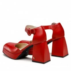 Chaussures Basses CARINII - B7793 688-000-000-E61 Rouge -Carinii Soldes 03 0000300435342 rz