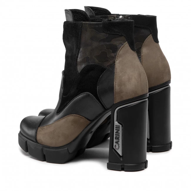 Bottes Et Autres Bottines CARINII - B8400 E50-I43-H20-E36 Noir, Vert 3 Bottes Et Autres Bottines CARINII - B8400 E50-I43-H20-E36 Noir, Vert – Image 3