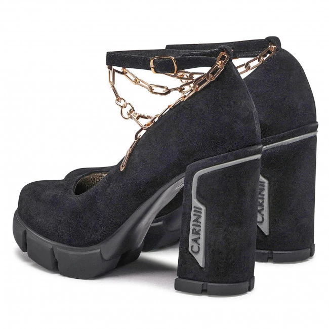 Chaussures Basses CARINII - B8412 H20-000-000-E36 Noir 3 Chaussures Basses CARINII - B8412 H20-000-000-E36 Noir – Image 3