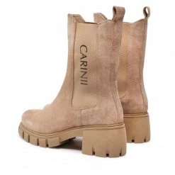 Bottes Et Autres Bottines CARINII - B8436 O17-000-000-E85 Beige -Carinii Soldes 03 0000301046127 rz