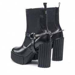Bottes Et Autres Bottines CARINII - B8439 E50-000-000-F10 Noir -Carinii Soldes 03 0000301046158 rz