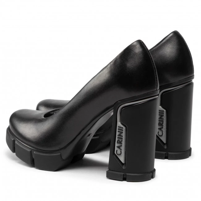 Chaussures Basses CARINII - B8454 E50-000-000-E36 Noir 3 Chaussures Basses CARINII - B8454 E50-000-000-E36 Noir – Image 3