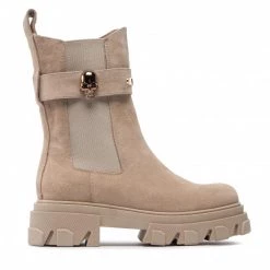 Bottes Et Autres Bottines CARINII - B8464 O17-000-000-F12 Beige -Carinii Soldes 03 0000301046448 bs