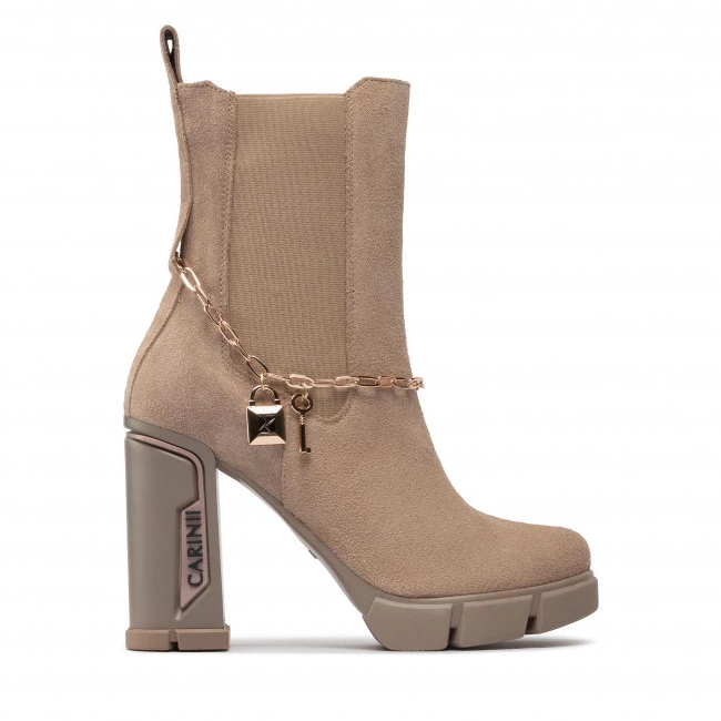Bottes Et Autres Bottines CARINII - B8481 O17-000-000-E36 Beige 2 Bottes Et Autres Bottines CARINII - B8481 O17-000-000-E36 Beige – Image 2