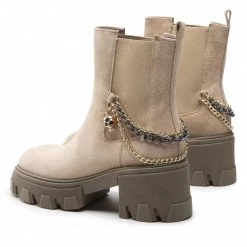 Bottes Et Autres Bottines CARINII - B8483 O17-000-000-F56 Beige -Carinii Soldes 03 0000301046813 pa