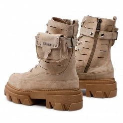 Bottes Et Autres Bottines CARINII - B7997 O17-000-000-E81 Beige -Carinii Soldes 03 0000301389378 rz