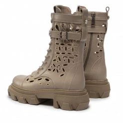 Bottes Et Autres Bottines CARINII - B8067 R77-000-000-E33 Beige -Carinii Soldes 03 0000301389644 pa