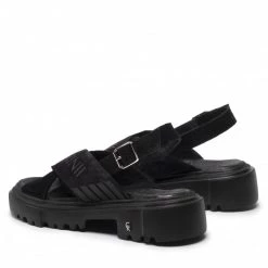 Mules Et Sandales Sandales CARINII - B8119 H20-000-000-F24 Noir 8 Mules Et Sandales Sandales CARINII - B8119 H20-000-000-F24 Noir -Carinii Soldes 03 0000301389774 pa