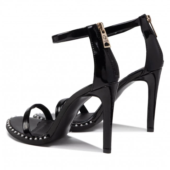 Mules Et Sandales Sandales CARINII - B8188 037-000-000-000 Noir 3 Mules Et Sandales Sandales CARINII - B8188 037-000-000-000 Noir – Image 3