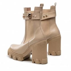 Bottes Et Autres Bottines CARINII - B8532 R77-000-000-F20 Beige -Carinii Soldes 03 0000301502432 mf