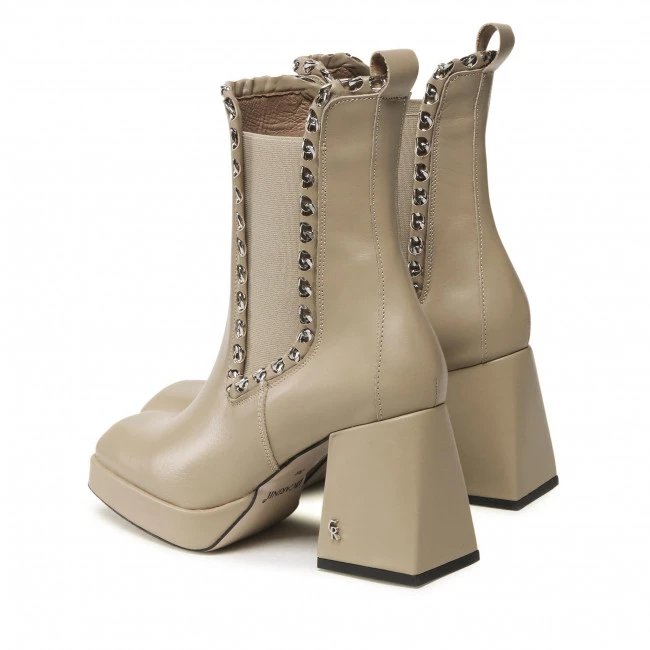 Bottes Et Autres Bottines CARINII - B8535 R77-000-000-E61 Beige 3 Bottes Et Autres Bottines CARINII - B8535 R77-000-000-E61 Beige – Image 3