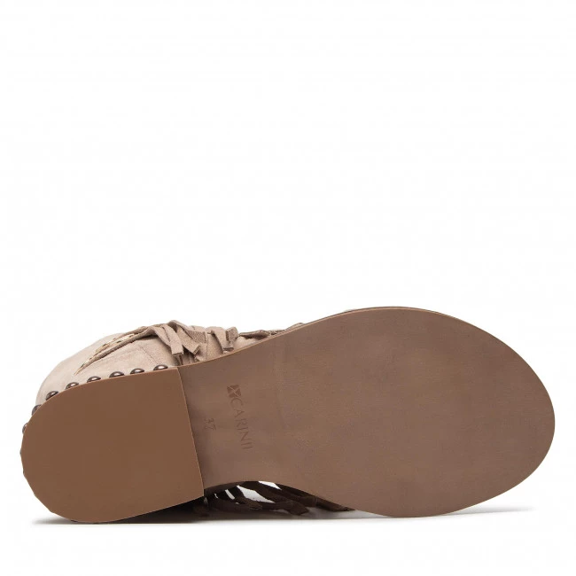 Mules Et Sandales Sandales CARINII - B7838 O17-000-000-000 Beige 4 Mules Et Sandales Sandales CARINII - B7838 O17-000-000-000 Beige – Image 4