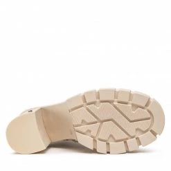 Bottes Et Autres Bottines CARINII - B8057 R32-000-000-E98 Beige -Carinii Soldes 04 0000300435410 mt