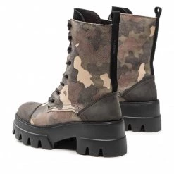 Bottes Et Autres Bottes De Randonnée CARINII - B8377 R91-I69-H20-E81 Kaki -Carinii Soldes 04 0000301043270 mt