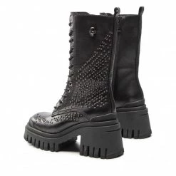 Bottes Et Autres Bottes CARINII - B8379 E50-000-000-F48 Noir -Carinii Soldes 04 0000301043317 mt