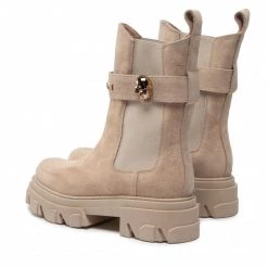 Bottes Et Autres Bottines CARINII - B8464 O17-000-000-F12 Beige -Carinii Soldes 04 0000301046448 bs