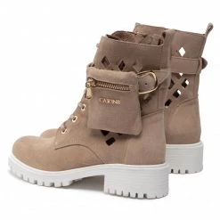 Bottes Et Autres Bottines CARINII - B5755/B O17-000-000-E18 Beige -Carinii Soldes 04 0000301386902 fp
