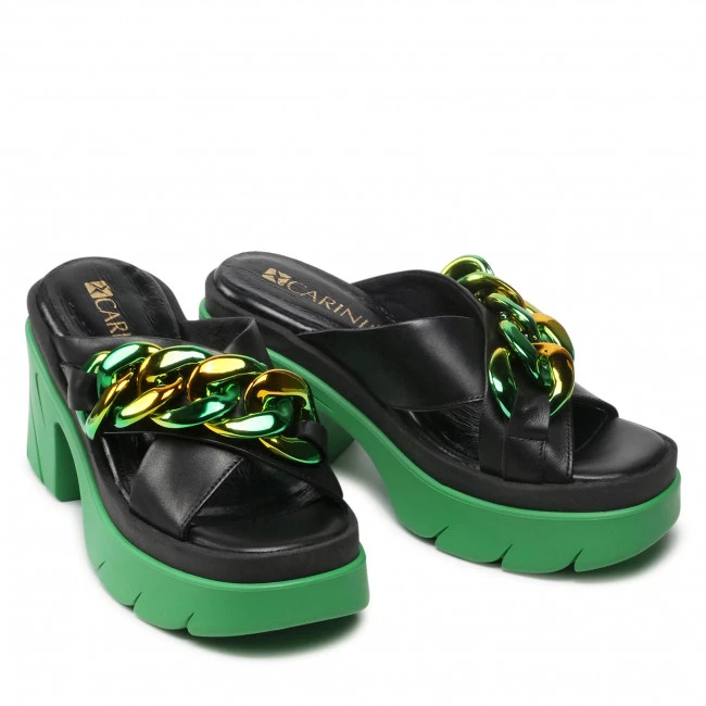 Mules Et Sandales Mules / Sandales De Bain CARINII - B7830 E50-000-000-E90 Noir 5 Mules Et Sandales Mules / Sandales De Bain CARINII - B7830 E50-000-000-E90 Noir – Image 5