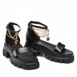 Mules Et Sandales Sandales CARINII - B8007 E50-000-000-F17 Noir -Carinii Soldes 05 0000300167465 rz