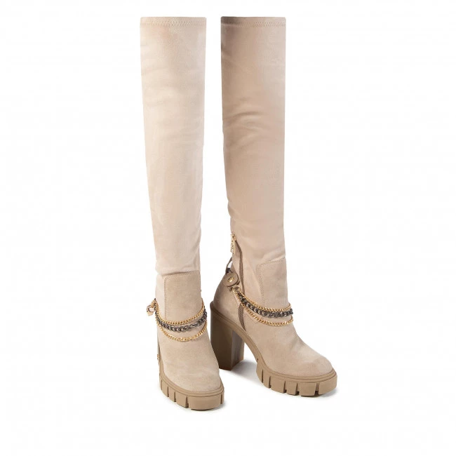 Bottes Et Autres Bottes CARINII - B8013 R30-000-000-E98 Beige 5 Bottes Et Autres Bottes CARINII - B8013 R30-000-000-E98 Beige – Image 5