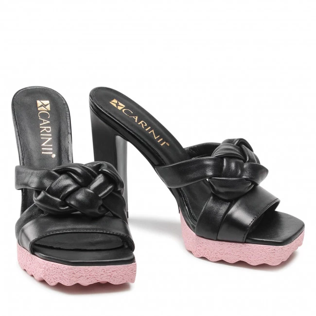 Mules Et Sandales Mules / Sandales De Bain CARINII - B8062 E50-000-000-000 Noir 5 Mules Et Sandales Mules / Sandales De Bain CARINII - B8062 E50-000-000-000 Noir – Image 5