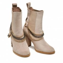 Bottes Et Autres Bottines CARINII - B8121 O17-000-000-F08 Beige -Carinii Soldes 05 0000300435304 rz