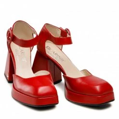 Chaussures Basses CARINII - B7793 688-000-000-E61 Rouge -Carinii Soldes 05 0000300435342 rz