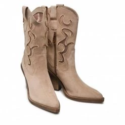 Bottes Et Autres Bottines CARINII - B8109 O17-000-000-F23 Beige -Carinii Soldes 05 0000300435366 rz
