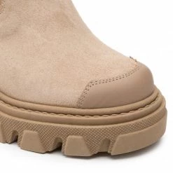 Bottes Et Autres Bottines CARINII - B8229 R92-O17-000-F20 Beige -Carinii Soldes 05 0000301040989 ks