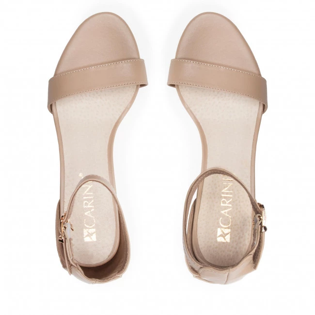 Mules Et Sandales Sandales CARINII - B5380 R49-000-000-D76 Beige 5 Mules Et Sandales Sandales CARINII - B5380 R49-000-000-D76 Beige – Image 5