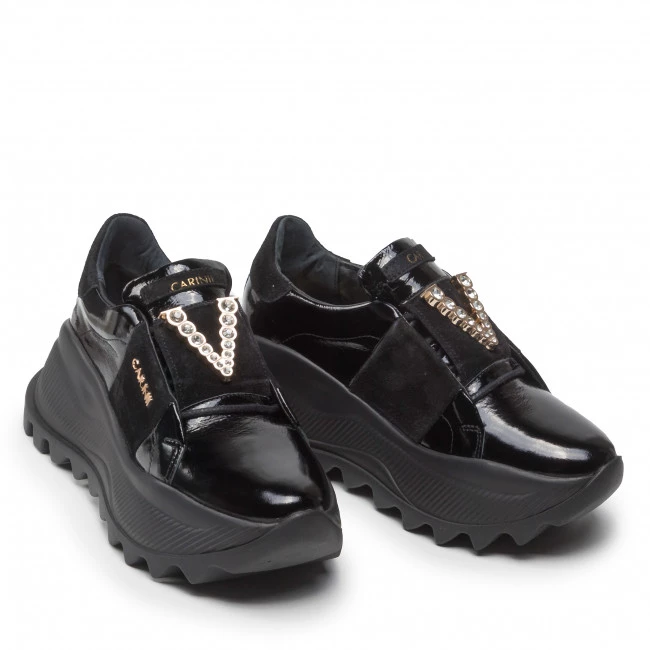 Chaussures Basses Sneakers CARINII - B8137 037-H20-000-000 Noir 5 Chaussures Basses Sneakers CARINII - B8137 037-H20-000-000 Noir – Image 5