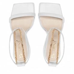 Mules Et Sandales Sandales CARINII - B5807 L46-000-000-E16 Blanc -Carinii Soldes 05 0000301386971 ph