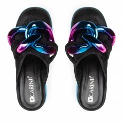 Mules Et Sandales Mules / Sandales De Bain CARINII - B7767 H20-000-000-E90 Noir -Carinii Soldes 06 0000300166222 swa