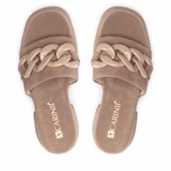 Mules Et Sandales Mules / Sandales De Bain CARINII - B8018 O20-000-000-F17 Marron 11 Mules Et Sandales Mules / Sandales De Bain CARINII - B8018 O20-000-000-F17 Marron -Carinii Soldes 06 0000300167540 ks