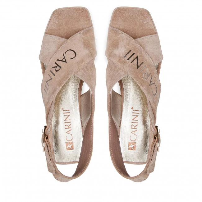 Mules Et Sandales Sandales CARINII - B8115 O17-000-000-F09 Beige 6 Mules Et Sandales Sandales CARINII - B8115 O17-000-000-F09 Beige – Image 6